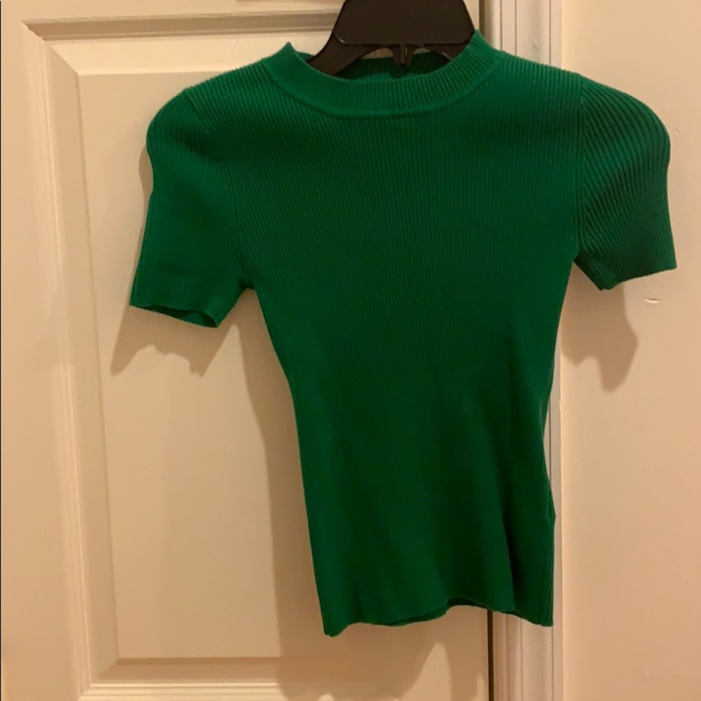 Green shirt